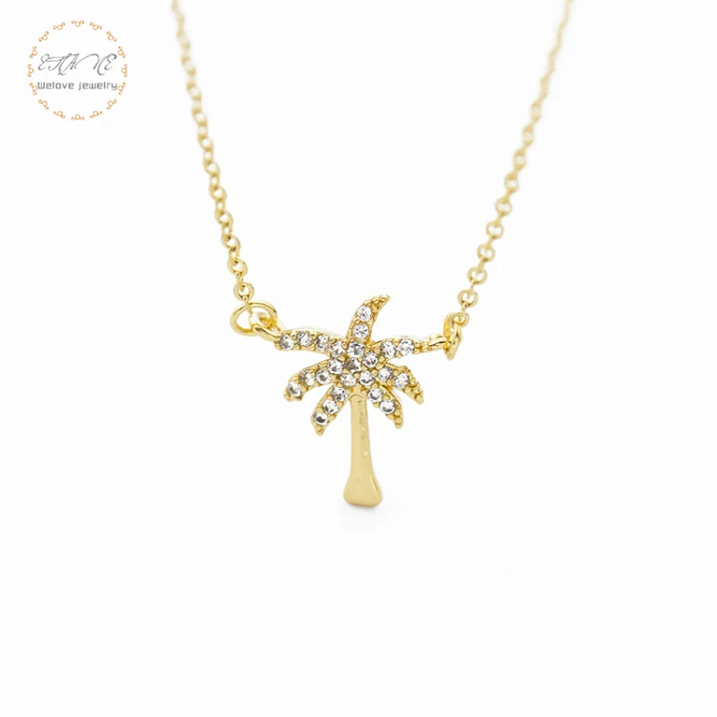 Женское пляжное колье золотистого цвета с кристаллами чокер из нержавеющей