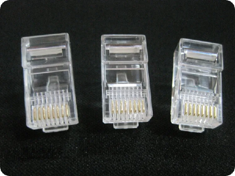 10000 шт./лот сетевой разъем RJ45 RJ-45 CAT5 Cat5e Cat6 Кабель модульный Бесплатная доставка |