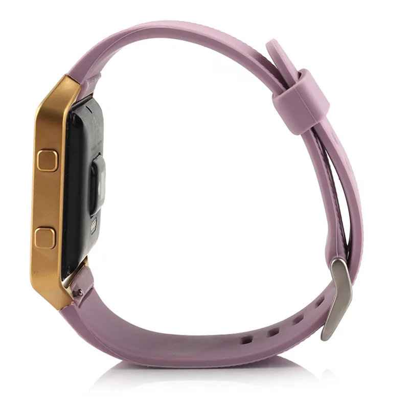 Bemorcabo для Fitbit Blaze Band, Мягкий силикон Конфета цвет спортивные часы ремешок с пряжкой для Fitbit Blaze большой размер