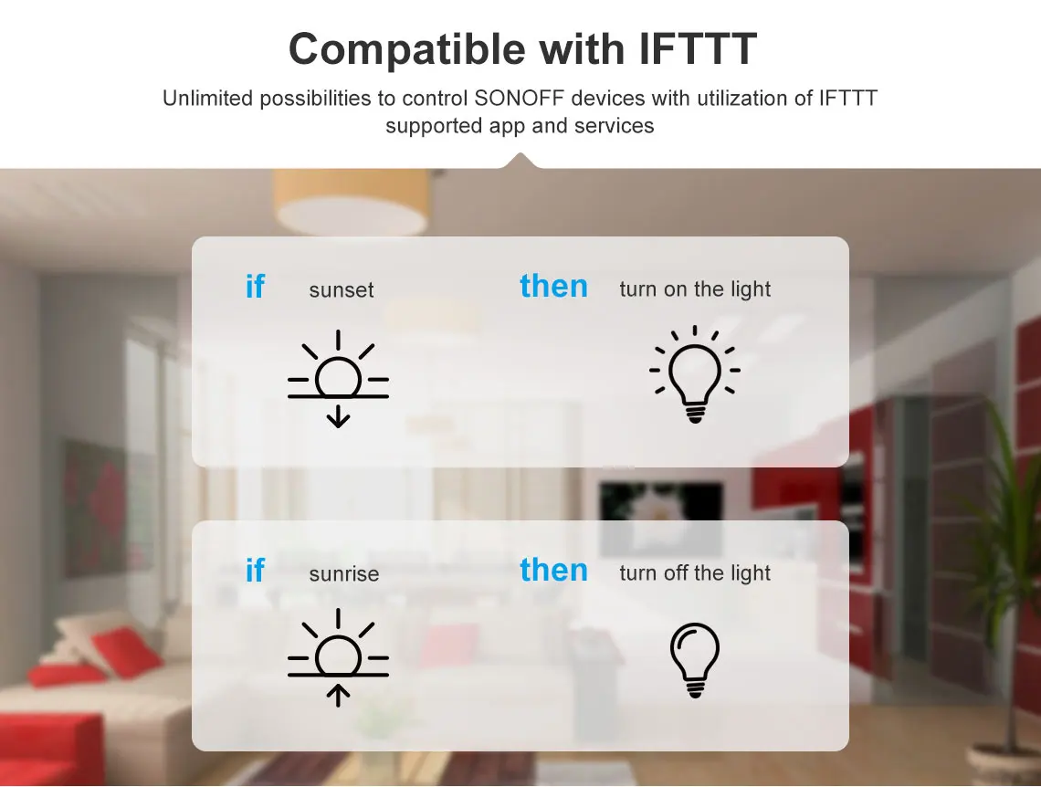 Itead Sonoff Dual 2 банда 3 шт./лот Wifi светильник переключатель Sonoff Wifi умный переключатель умный дом Wifi Пульт дистанционного управления работает с Alexa
