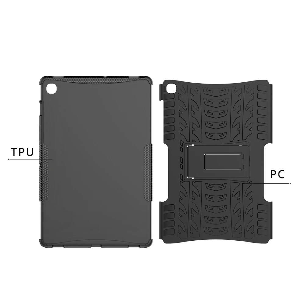 

Case For Samsung Galaxy Tab S5e 10.5 inch SM-T720 SM-T725 Tablet Case Shockproof Kids Safe PC Silicon Stand Full Body Cover