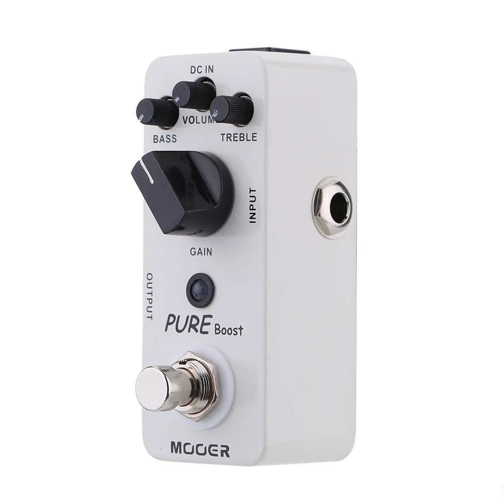 Mooer Pure Boost Микро Мини ускоритель педаль для электрогитары истинное отключение |