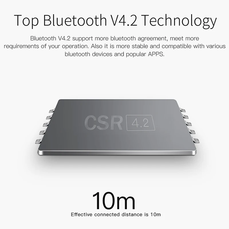 Qcy ipx7 водонепроницаемый открытый беспроводной динамик Bluetooth v4.2 стерео звук для