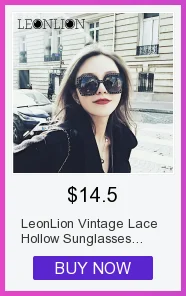 LeonLion двухцветные солнцезащитные очки из сплава женские панк ретро очки женские металлические солнцезащитные очки для вождения Lunette De Soleil Femme
