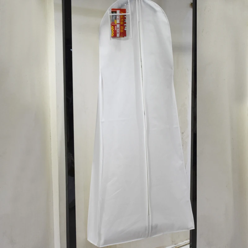 Белый 3 размера в наличии для свадебное длинное вечернее платье Пылезащитный