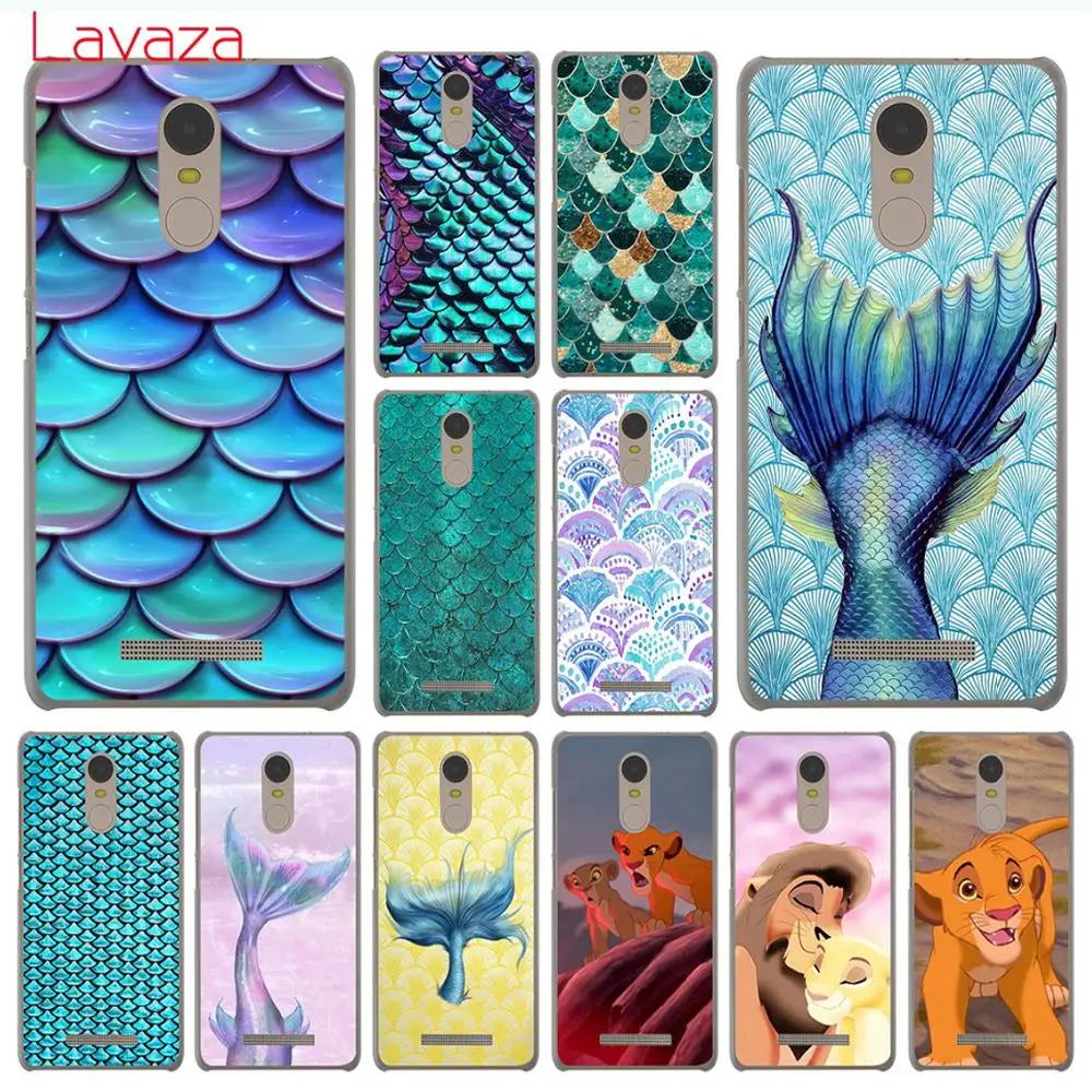 Твердый чехол для телефона Lavaza The Lion King Mermaid Xiaomi Redmi 8A 7A 6A 5A K20 K30 Note 8 8T 7 5 6 Pro