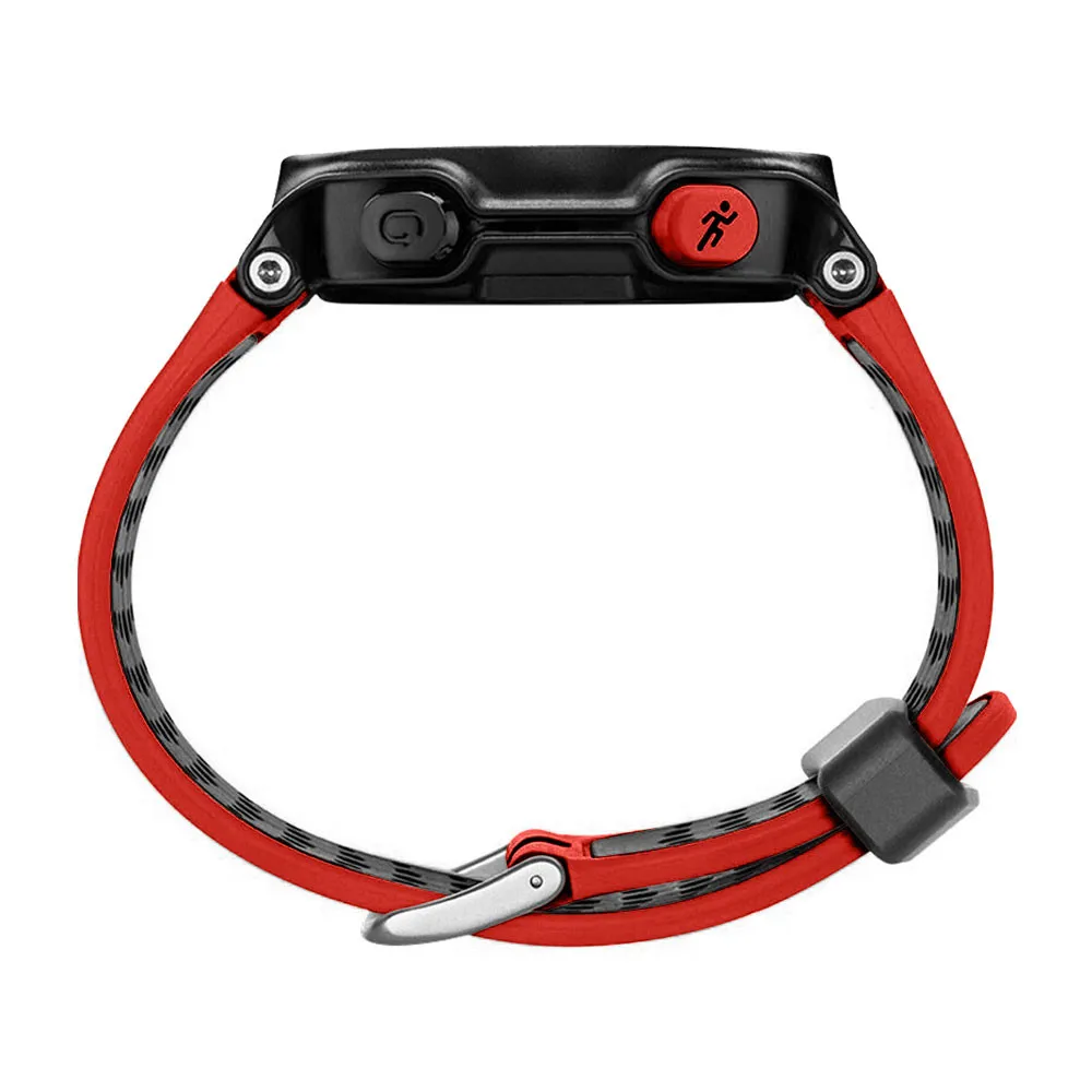 

Two colors 2 in1 Watchband Soft Silicone Replacement Wrist Watch Band bracelet strap For Garmin Forerunner 220/230/235/620/630
