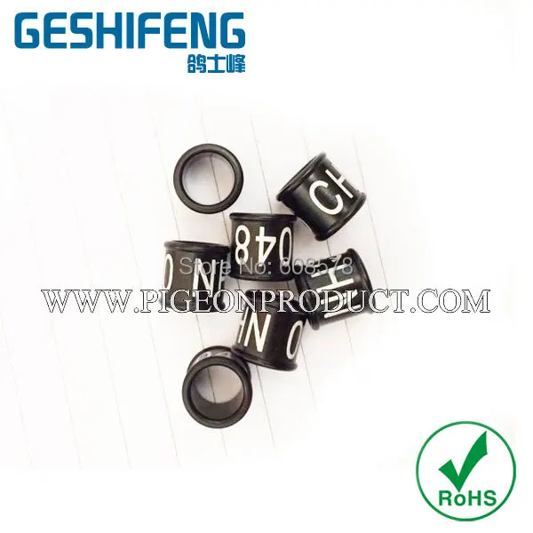 2016 большой размер алюминиевое кольцо для голубей птицы кольца канарские ножной