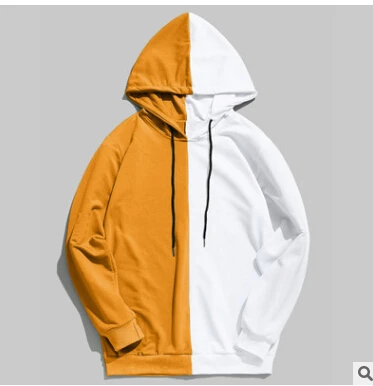 Цвет: желтый Hirgin Новая мужская Толстовка Gymwear Бодибилдинг хлопок с длинным рукавом рубашка с капюшоном джемпер - Цвет: Цвет: желтый