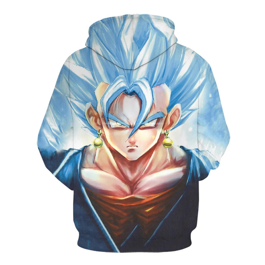 Devin Du новейшая аниме Dragon Ball Z Super Saiyan 3D Толстовка Goku/Vegeta пуловеры для женщин и