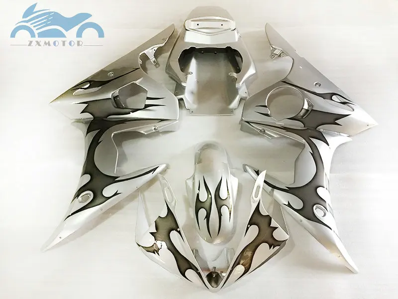 

Upgrade your motorcycle fairings kit for YAMAHA R6 YZFR6 2003-2005 YZF R6 03-05 ABS plastic fairing body parts DF20