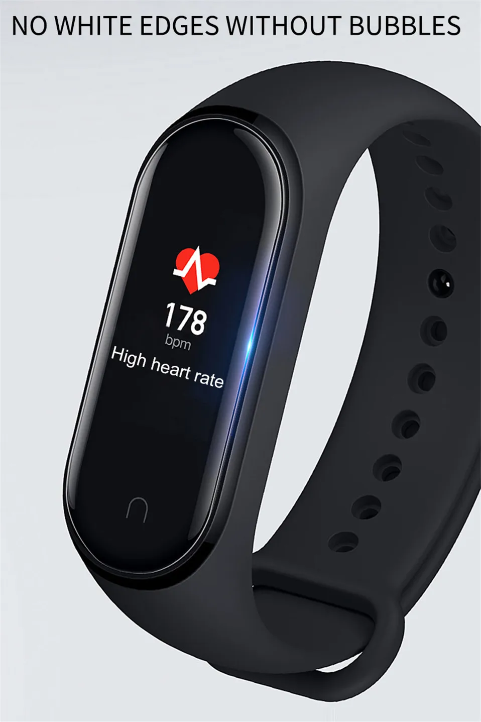 10Pcs Mi Band 4 Screen Protector Film For Mi band 4 MiBand 4 Wristband Bracelet Anti-scratch Film Not Tempered Glass