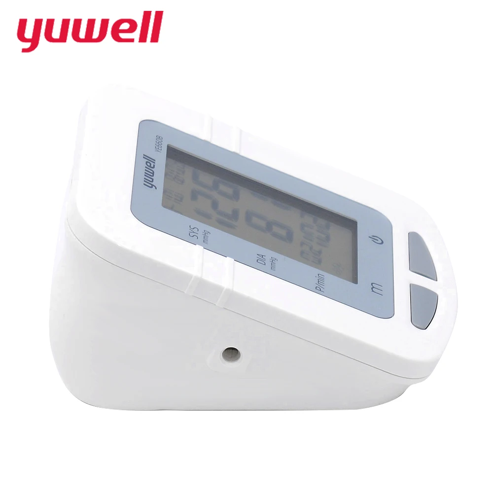 Точный автоматический тонометр с адаптером на плечо YUWELL 660B Высокое качество по недорогой цене Измерение пульса Универсальная манжета 22-45 см Объем памяти 74измерений