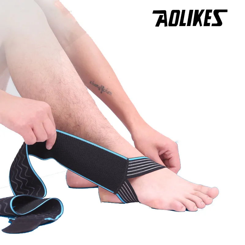 AOLIKES 1 шт. безопасный с поддержкой лодыжки брюки для занятий спортом защита мягкая