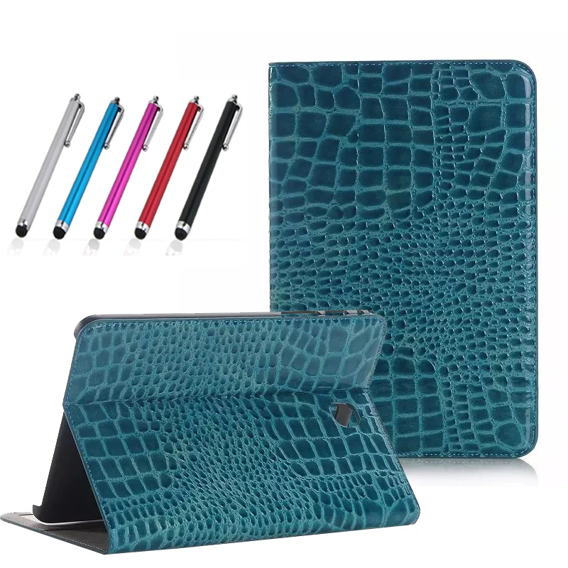 SM-T715 case TabS 8.0 inch fashion Crocodile Pattern Flip PU Leather for Samsung Galaxy Tab S T715 T710 T719N Tablet Cover | Компьютеры и