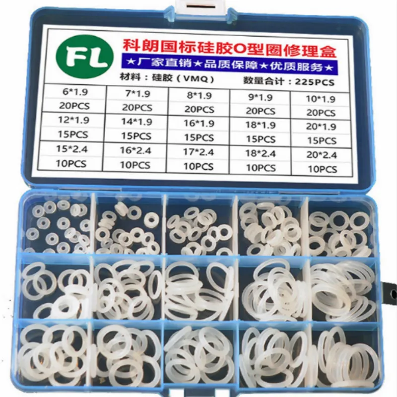

multi-purpose 15style size/box o ring silicone ring silicone rings silicone gasket set rubber ring free shipping
