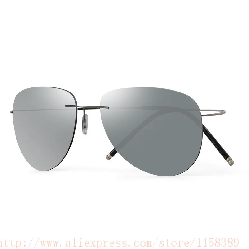 Солнцезащитные очки унисекс гибкие поляризационные зеркальные солнечные без