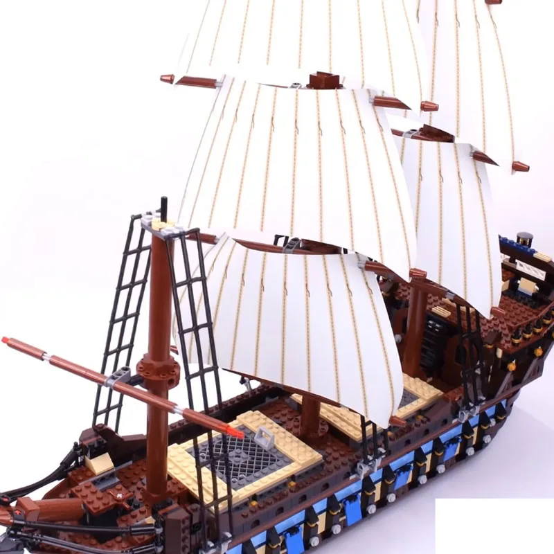 SY1201 модель корабля имперский линкор Пираты Карибского моря строительные блоки