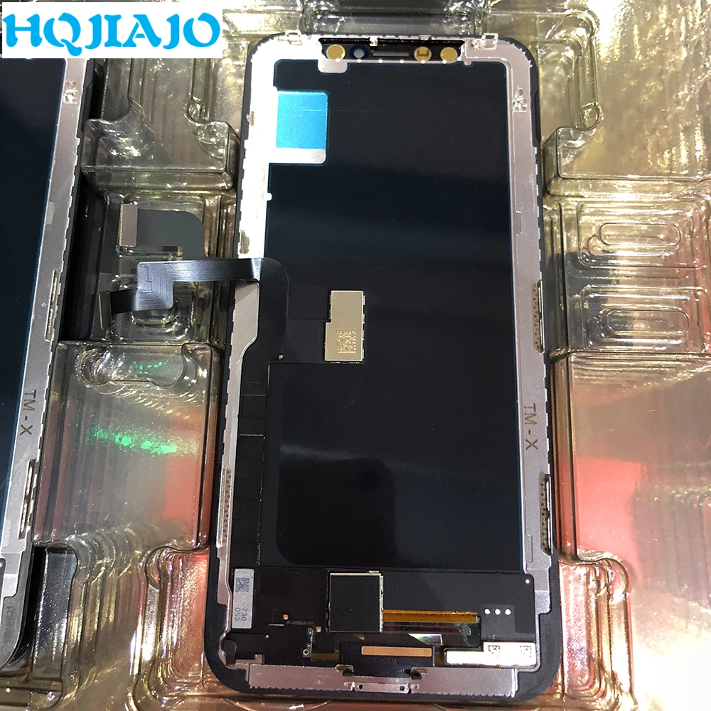100% класс AAA ЖК дисплей для Apple iPhone X кодирующий преобразователь сенсорного экрана
