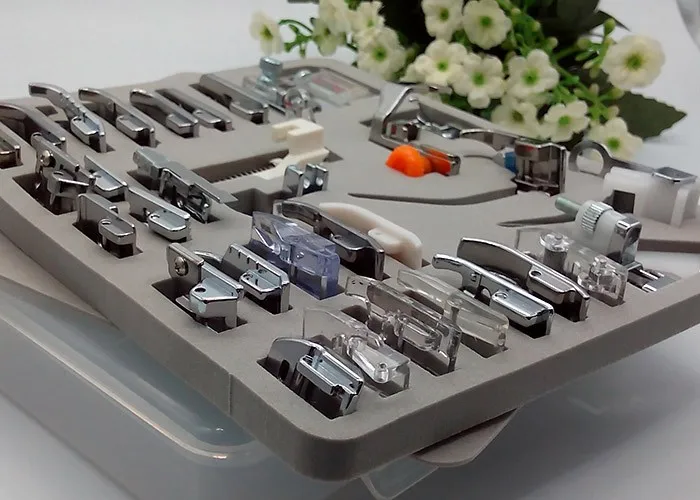 Новые 32 шт. прижимная лапка с английскими инструкциями домашняя для шитья наборы