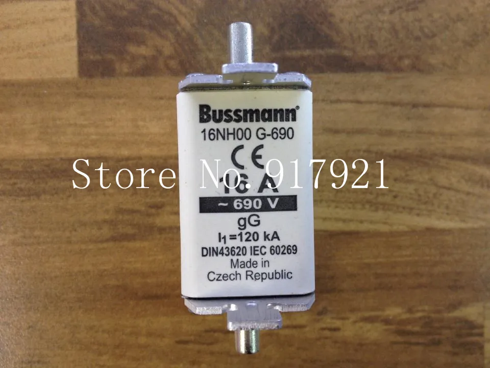 

[ZOB] The United States - 16NH00 G-690 16A 690V fuse fuse original authentic --5pcs/lot