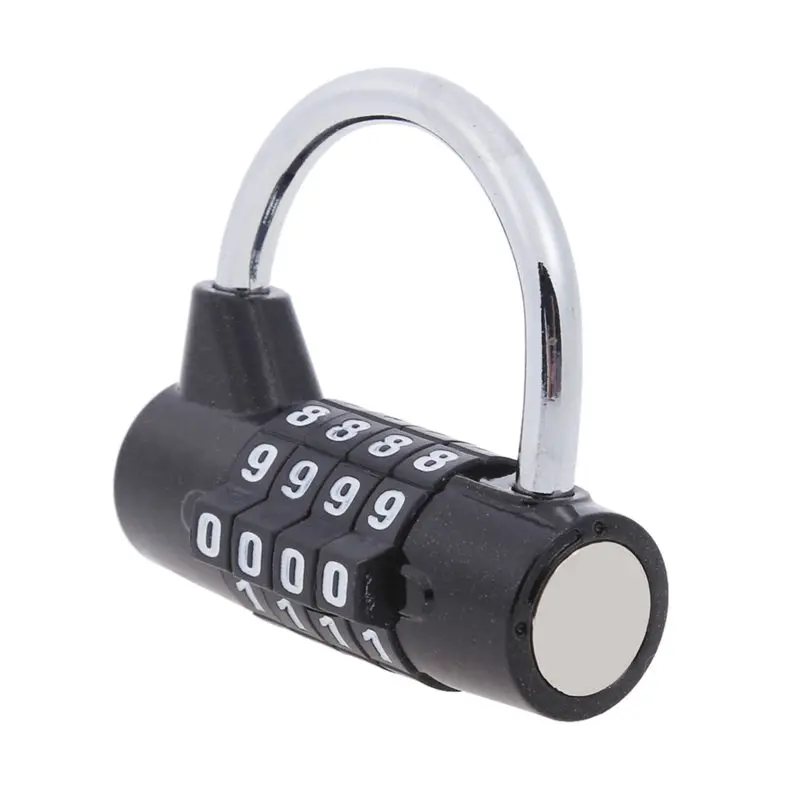 Защитный замок с 4 цифрами широкий замок-скоба комбинация замков для спортзала