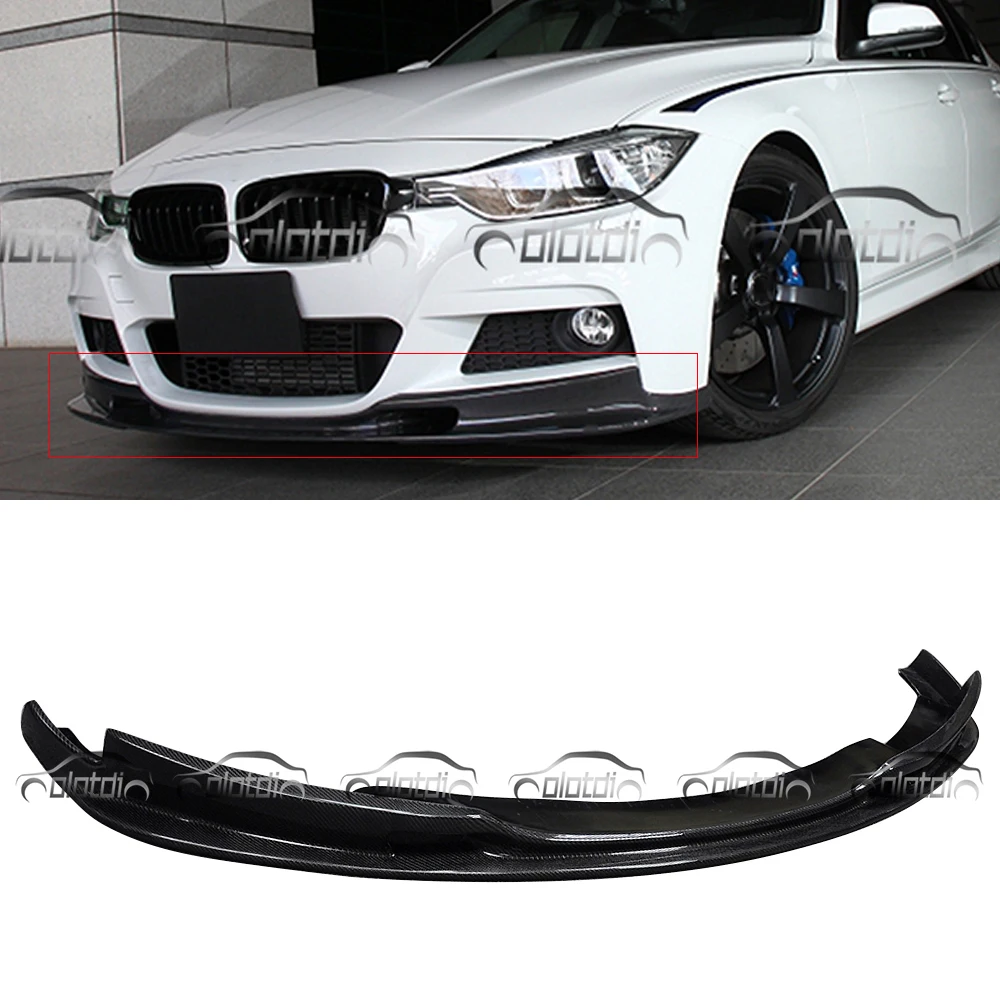 Для BMW F30 M Tech Спортивная посылка спойлер переднего бампера из