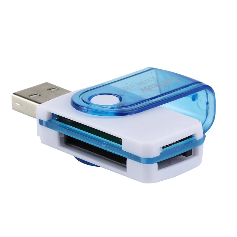 USB 2 0 многофункциональное устройство для чтения карт памяти Micro SD/TF M2 MMC SDHC MS Duo futal
