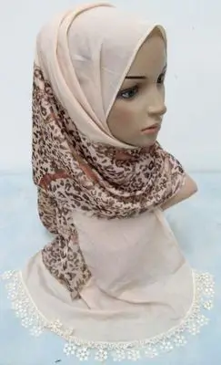 Clearance Chiffon islamic headscarf shawl wrap muslim long scarf 180*50cm | Тематическая одежда и униформа