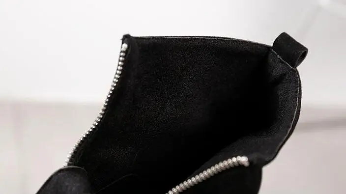 Модные женские туфли повседневные зимние Ботильоны Для женщин комфорт круглый