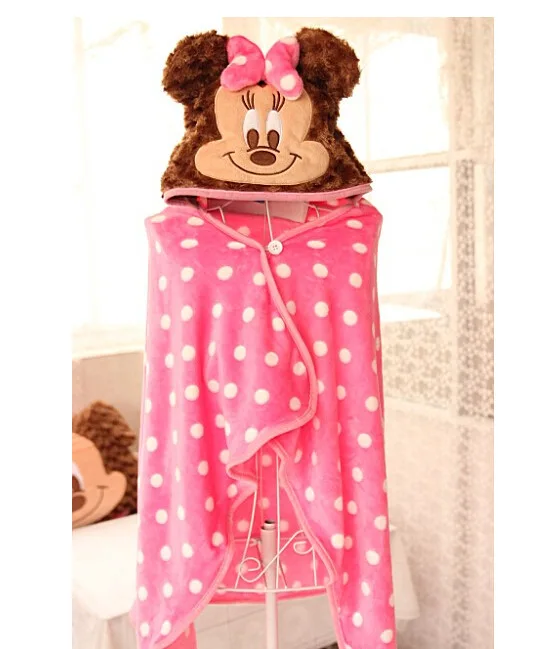 Новый аниме мультфильм милый Минни Микки для женщин и мужчин косплей с капюшоном