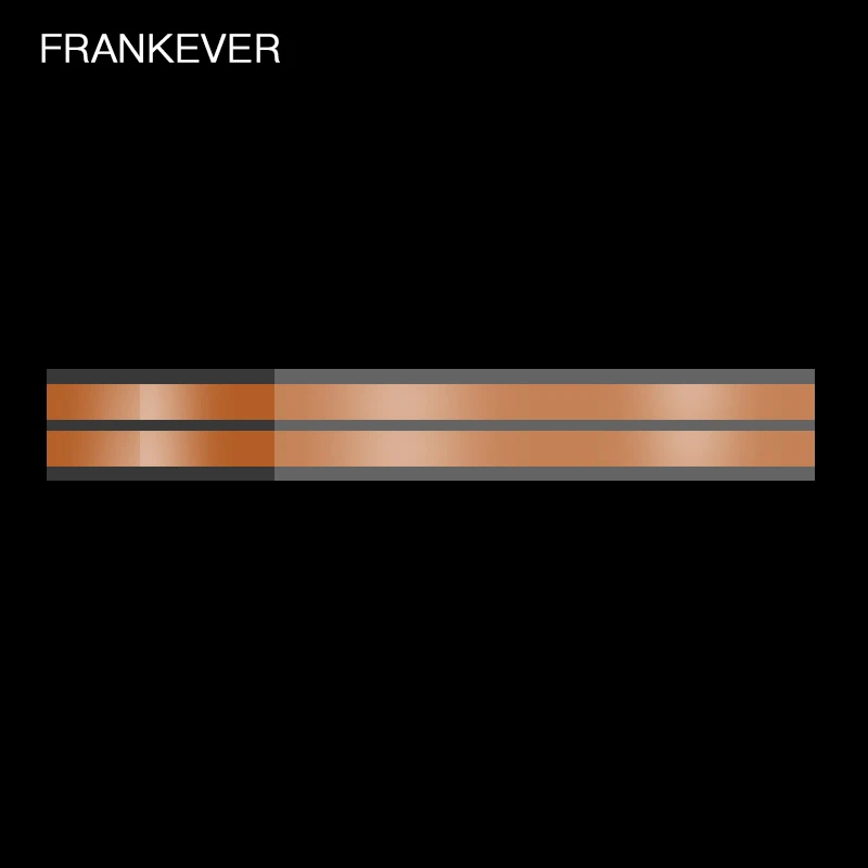 FrankEver прозрачный плоский кабель супер тонкий динамик провод Чистая медь 2
