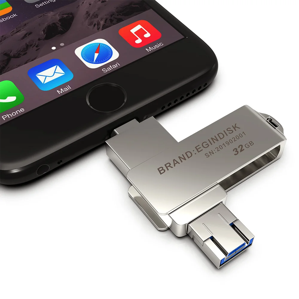 Новинка Otg USB флеш-накопитель для iPhone/Android телефон ручка-накопитель для iPhone 6 6P 6S 7 7P 7S 8 8P X XS XR Pendrive iOS 8,0 выше