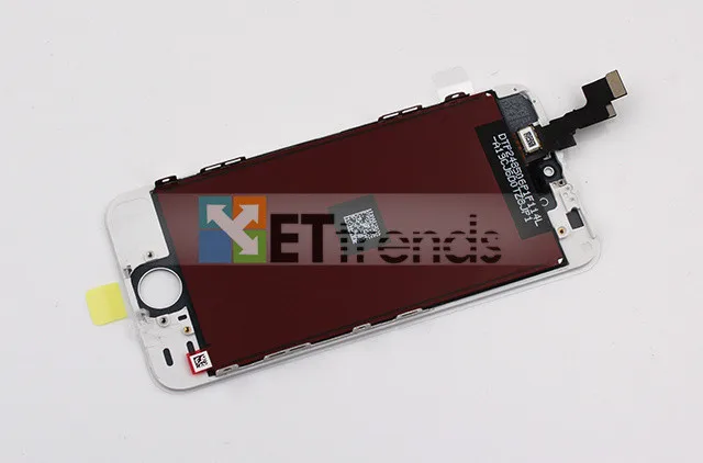 ЖК дисплей 30 шт./лот для iPhone 5/5S/5C дигитайзер сенсорный стеклянный экран рамка