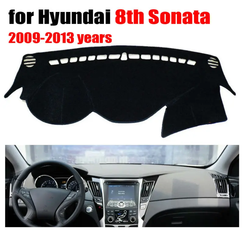 Приборная панель автомобиля охватывает коврик для Hyundai 8th Sonata 2009 2013 левосторонний
