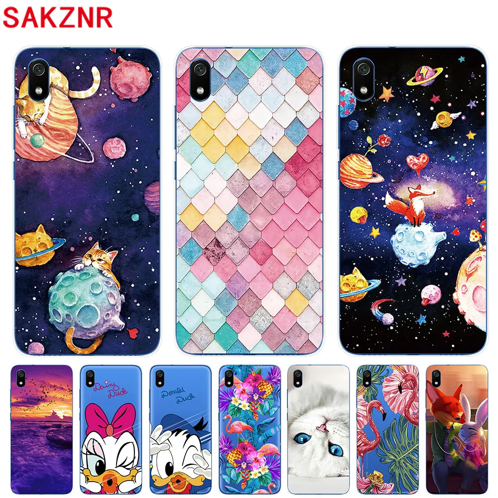 Case for Xiaomi Redmi 7A 5.45&quot Cover Silicone TPU Soft Funda Phone |