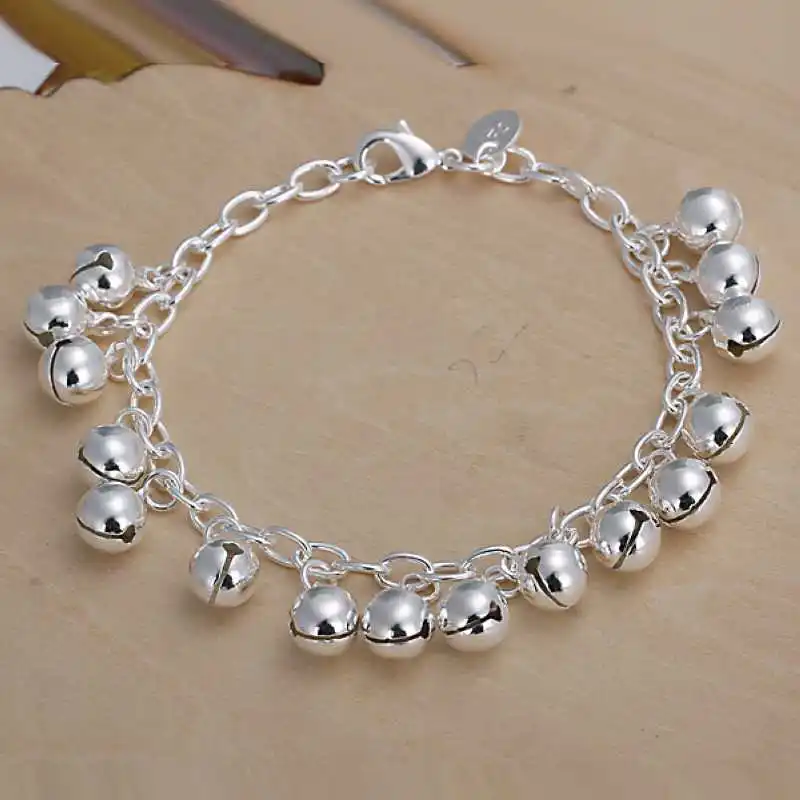 Женский браслет из серебра 925 пробы SMTH056|bracelet football|bracelet togglebracelet clasp |