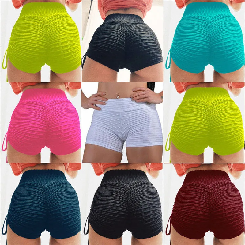 2019 летние модные женские сексуальные повседневные спортивные шорты с боковыми