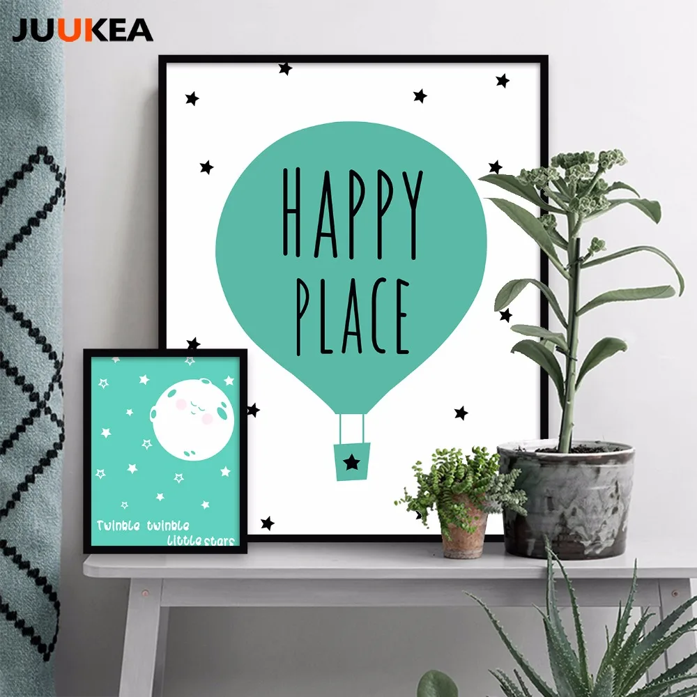 Пейзаж счастливое место холст картины Nordic минимализм огонь шар Книги по