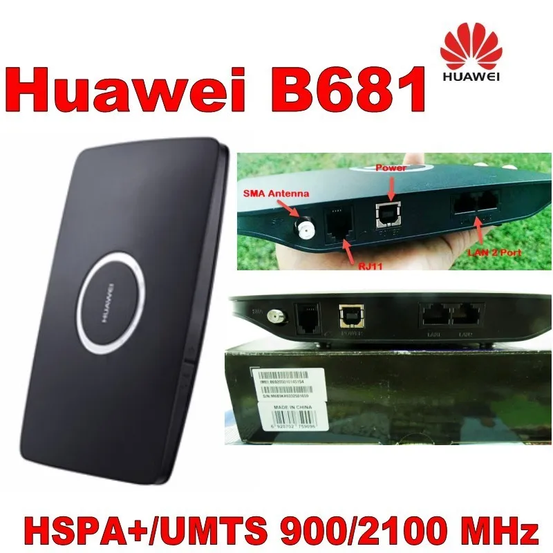 Лот из 500 шт абсолютно, 3g маршрутизатор huawei B681 3g маршрутизатор, DHL