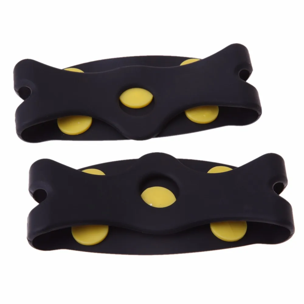 5 шипов Нескользящие зимние ледяные скобы мужские для снега нескользящая обувь