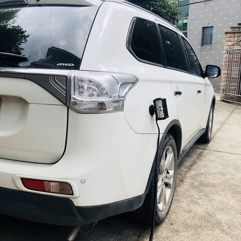 96 Вт Супер яркий портативный автомобильный светильник с белым потоком 12v24v для