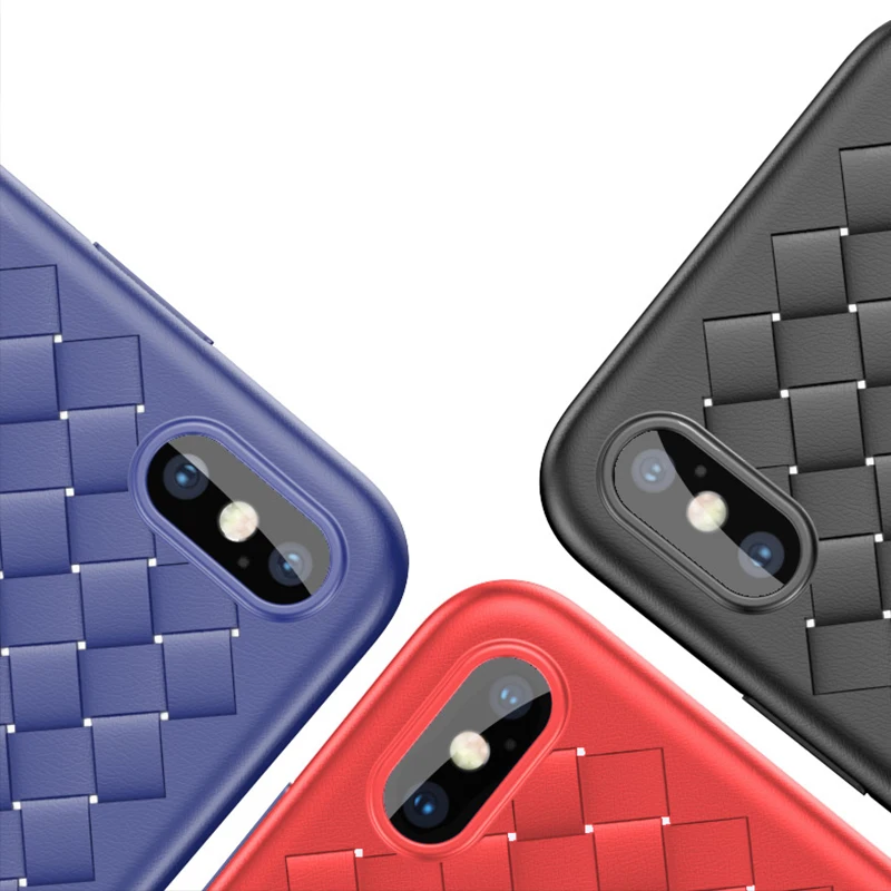 Kerzzil супер мягкий чехол для iPhone 6 6s Plus Роскошный телефона 7 8 сетчатый плетёный