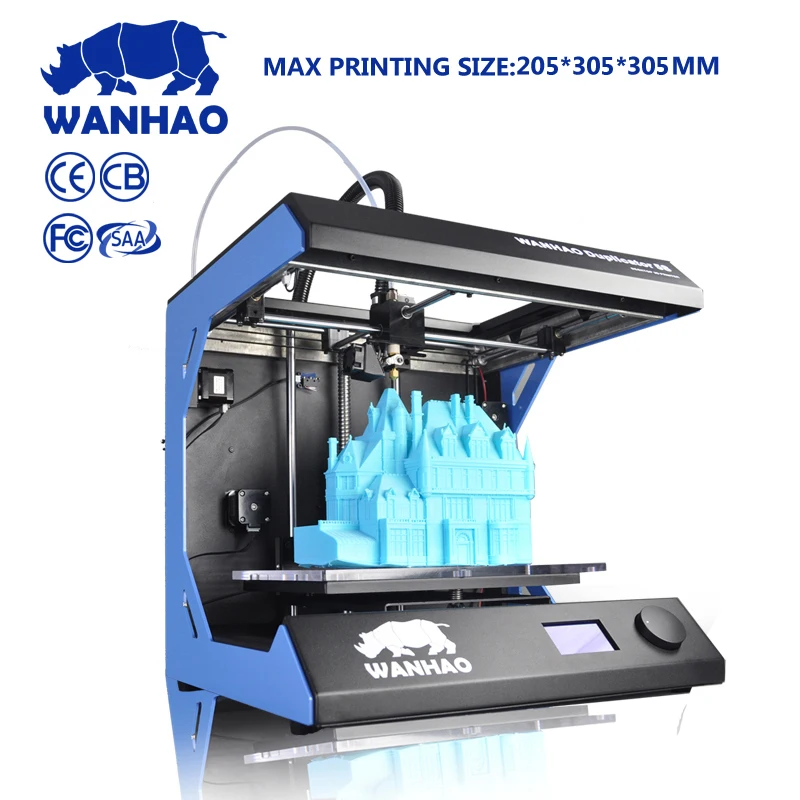 Отличное разрешение стабильный высокое качество Wanhao D5S мини 3d принтер