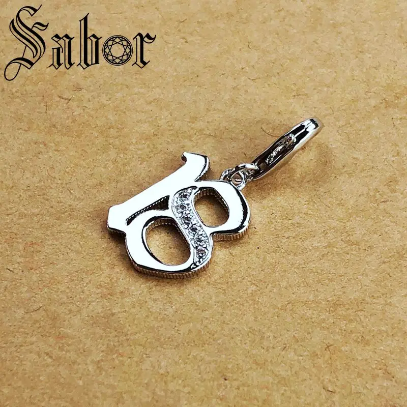 Подвеска из бисера с цифрами 18 лет оригинальный браслет подлинный посеребренный