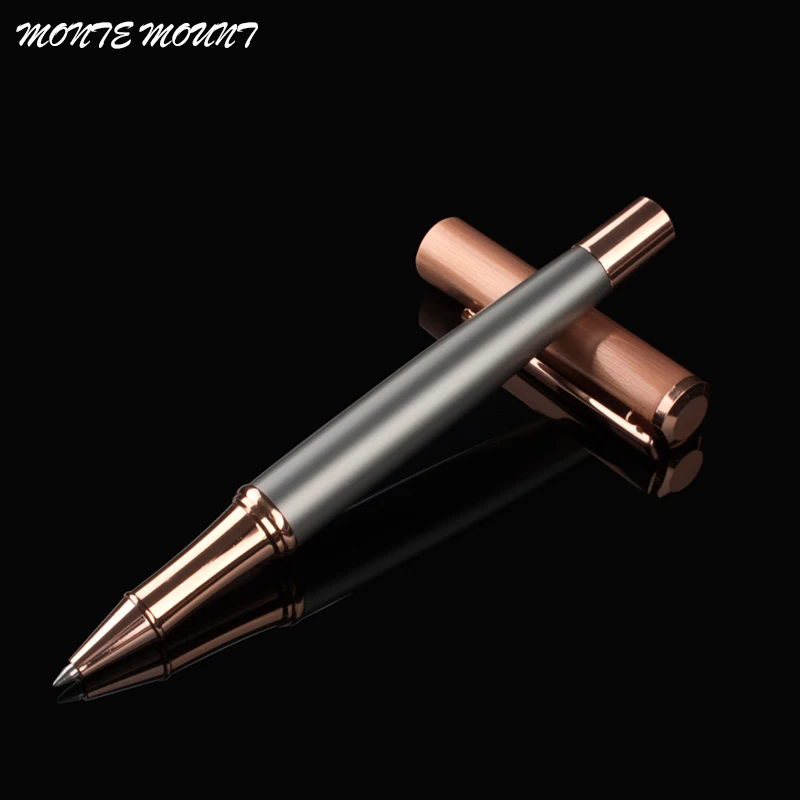 Роскошные металлические шариковые ручки с черными чернилами для подписи бизнеса