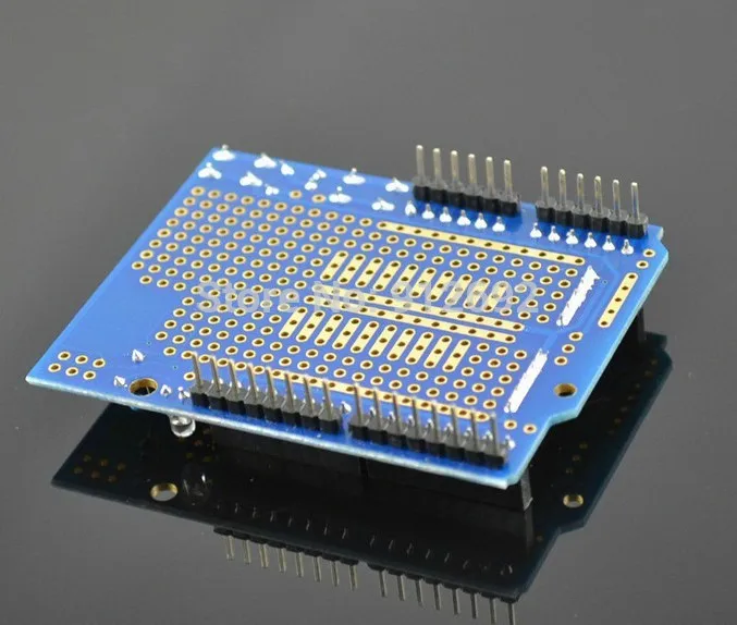 UNO Proto Shield prototype expansion board with SYB-170 mini breadboard based For ARDUINO ProtoShield | Электронные компоненты