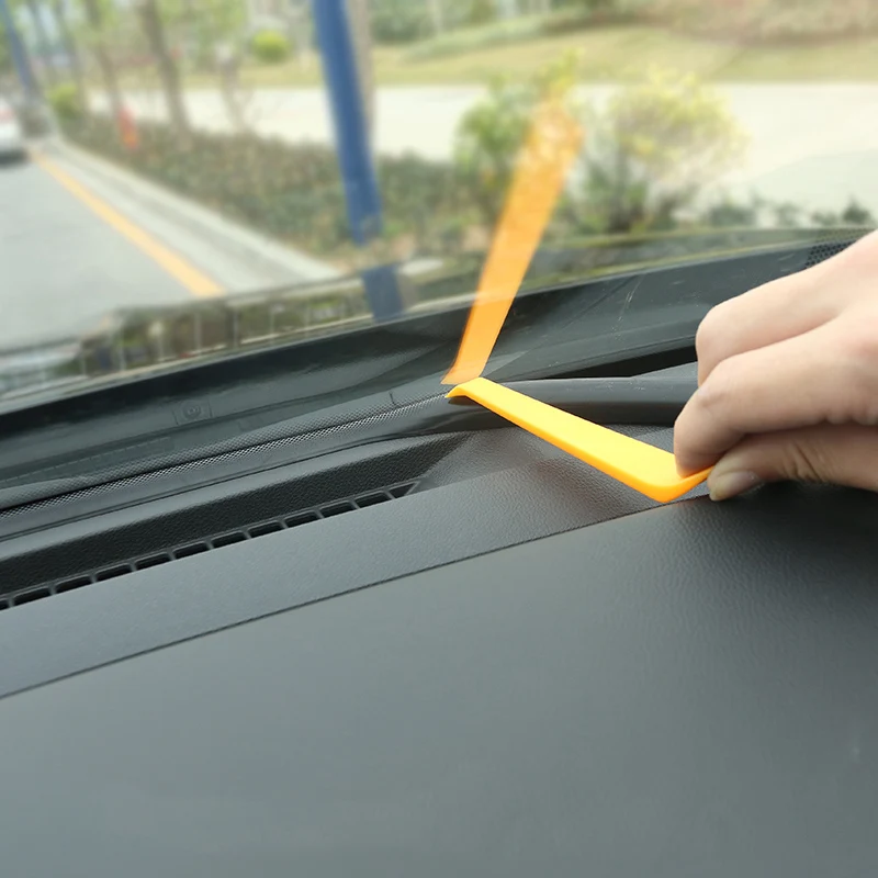 Наклейки для приборной панели автомобиля консоли уплотнительные полоски Mazda 2 3 6