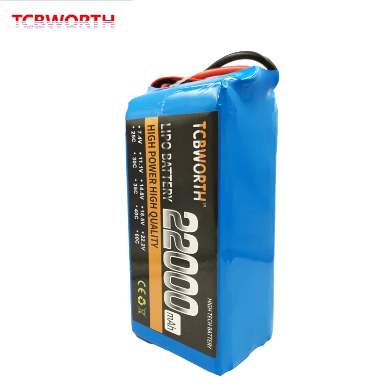RC LiPo батарея 6s 22,2 V 22000mAh 25C для RC автомобиль самолет, танк модели игрушек 6s RC батареи LiPo высокой мощности