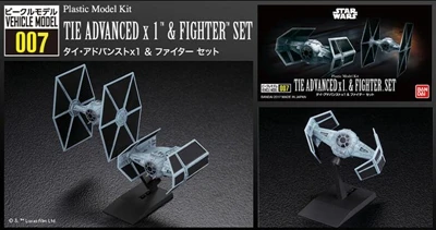 BANDAI Звездные войны модель автомобиля 001/012 Звездный Корабль/X-wing fighter Spot ПВХ фигурка модель куклы игрушки Фигурки